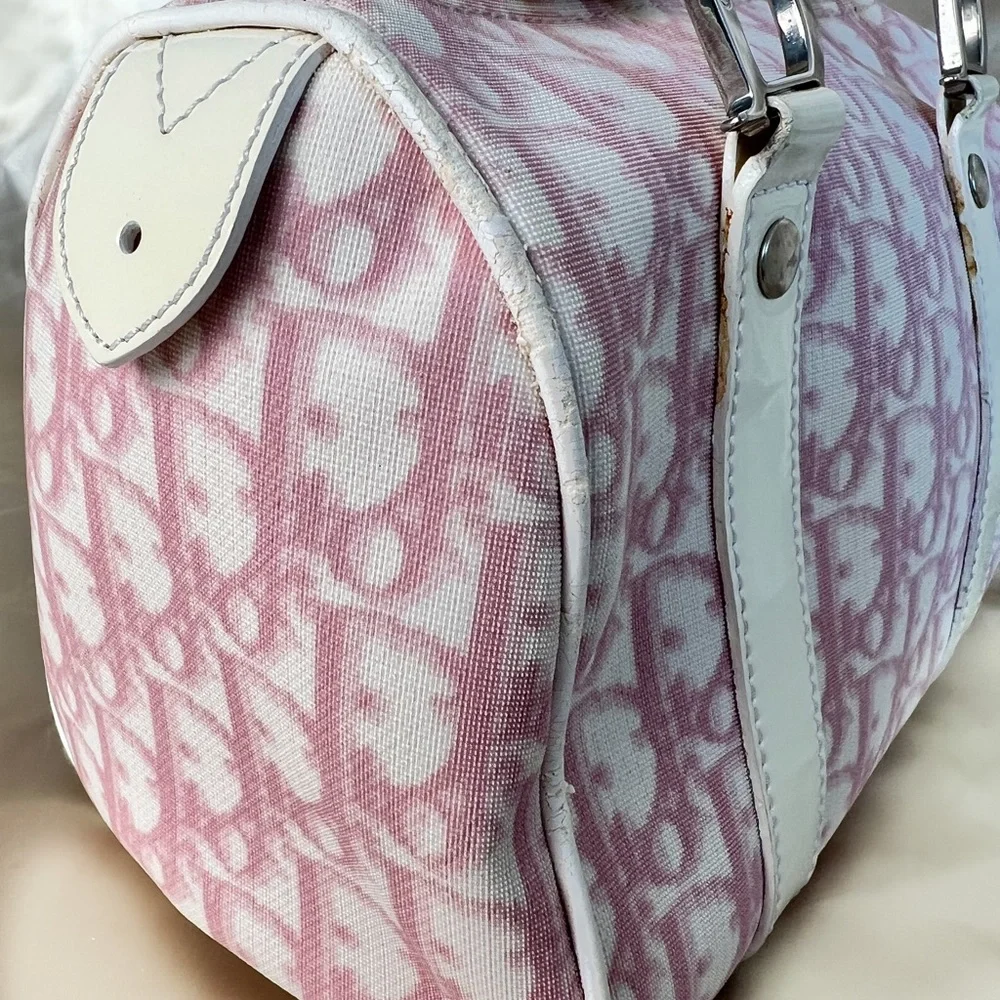 Rare Dior Pastel Pink Boston Bag - Picture 4 of 16